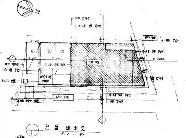 상봉동 107-42 배치도 이미지